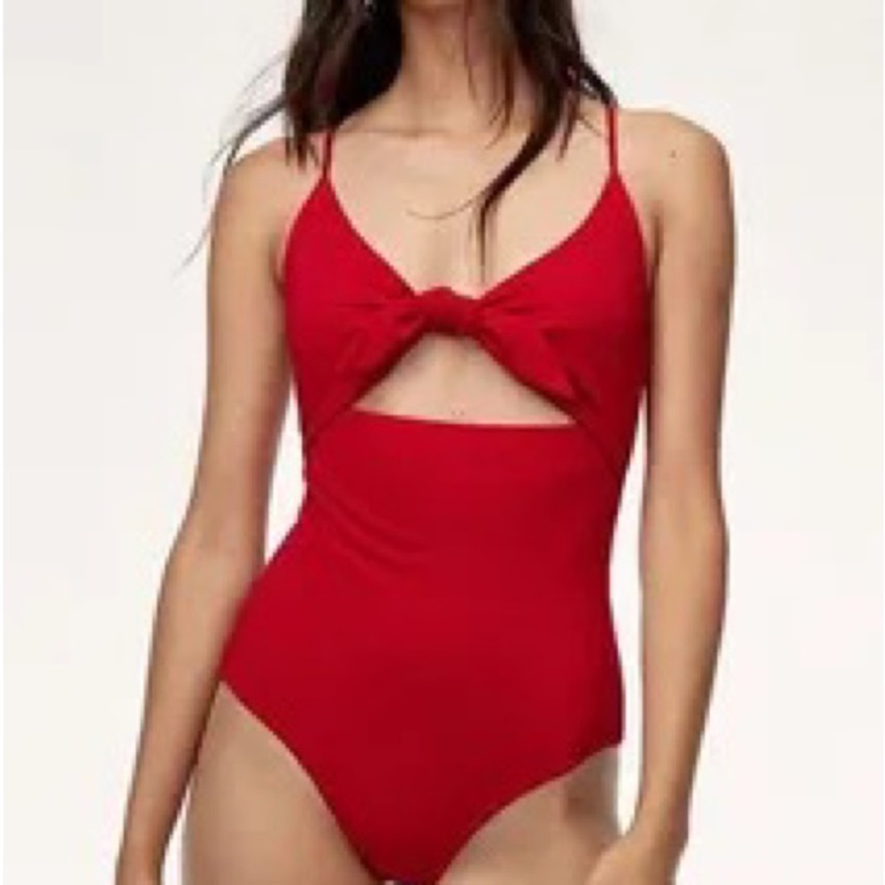 Wilfred Red Swimsuit